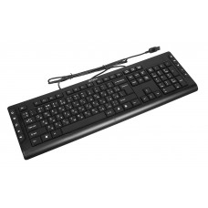 Клавиатура A4Tech KD-600 черный USB slim Multimedia