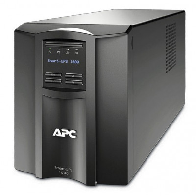 Источник бесперебойного питания APC Smart-UPS SMT1000I 700Вт 1000ВА черный