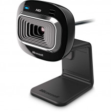 Камера Web Microsoft LifeCam HD-3000 черный USB2.0 с микрофоном