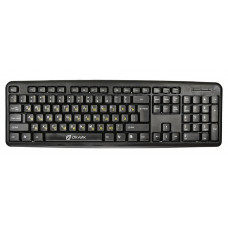 Клавиатура Оклик 130M черный USB