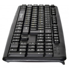 Клавиатура Оклик 130M черный USB