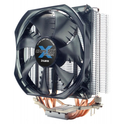 Устройство охлаждения(кулер) Zalman CNPS9X Optima Soc-AM4/AM3+/1150/1151/1200 4-pin 16-26dB Al+Cu 180W 594gr LED Ret