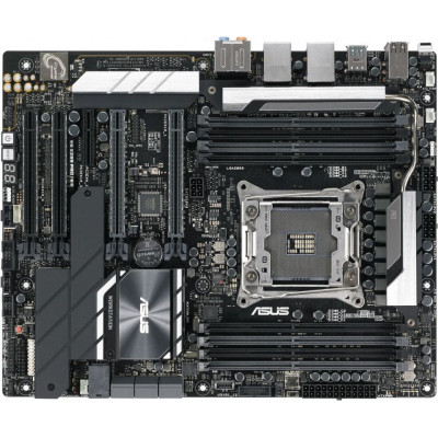 Материнская Плата Asus WS X299 PRO/SE Soc-2066 iX299 ATX 8xDDR4 6xSATA3 SATA RAID i210AT 2хGgbEth Ret
