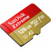 Флеш карта microSDXC 128Gb Class10 Sandisk SDSQXA1-128G-GN6MA Extreme + adapter