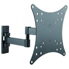 Кронштейн для телевизора Ultramounts UM 877 черный 23"-42" макс.20кг настенный поворотно-выдвижной и наклонный