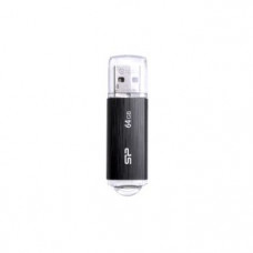 Флеш Диск Silicon Power 64Gb Ultima U02 SP064GBUF2U02V1K USB2.0 черный