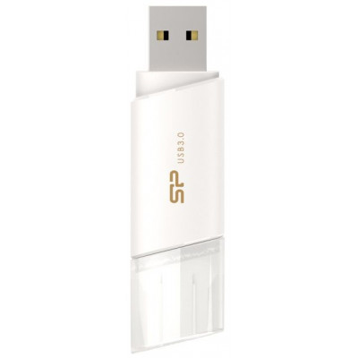 Флеш Диск Silicon Power 16Gb Blaze B06 SP016GBUF3B06V1W USB3.1 белый