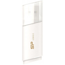 Флеш Диск Silicon Power 16Gb Blaze B06 SP016GBUF3B06V1W USB3.1 белый