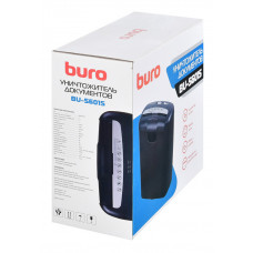 Шредер Buro Home BU-S601S (секр.Р-1) ленты 6лист. 10лтр. пл.карты