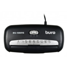 Шредер Buro Home BU-S601S (секр.Р-1) ленты 6лист. 10лтр. пл.карты