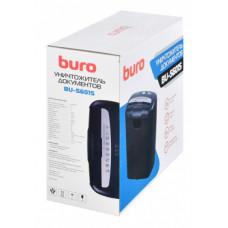 Шредер Buro Home BU-S601S (секр.Р-1) ленты 6лист. 10лтр. пл.карты