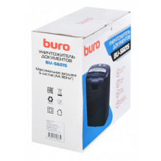 Шредер Buro Home BU-S601S (секр.Р-1) ленты 6лист. 10лтр. пл.карты