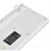 Клавиатура Оклик 400MR белый/мятный USB slim Multimedia