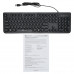 Клавиатура Оклик 400MR белый/мятный USB slim Multimedia