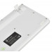 Клавиатура Оклик 400MR белый/мятный USB slim Multimedia