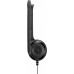 Наушники с микрофоном Sennheiser PC 5 CHAT черный 2м накладные оголовье (508328)