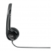 Наушники с микрофоном Logitech H390 черный 2.4м накладные USB оголовье (981-000406)