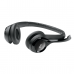 Наушники с микрофоном Logitech H390 черный 2.4м накладные USB оголовье (981-000406)