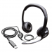Наушники с микрофоном Logitech H390 черный 2.4м накладные USB оголовье (981-000406)