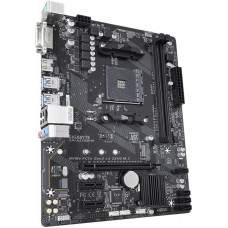 Материнская плата Gigabyte GA-A320M-H Soc-AM4 AMD A320 2xDDR4 mATX AC`97 8ch(7.1) GbLAN RAID+DVI+HDMI