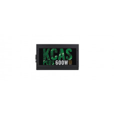 Блок питания Aerocool ATX 600W KCAS PLUS 600 80+ bronze (24+4+4pin) APFC 120mm fan 7xSATA RTL