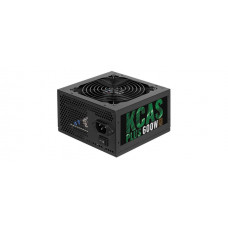 Блок питания Aerocool ATX 600W KCAS PLUS 600 80+ bronze (24+4+4pin) APFC 120mm fan 7xSATA RTL