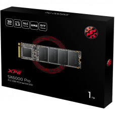 Накопитель SSD A-Data PCI-E x4 1Tb ASX6000PNP-1TT-C XPG SX6000 Pro M.2 2280
