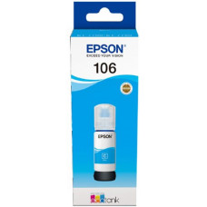Картридж струйный Epson 106C C13T00R240 голубой (1900стр.) (70мл) для Epson L7160/7180