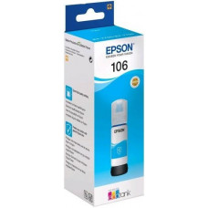 Картридж струйный Epson 106C C13T00R240 голубой (1900стр.) (70мл) для Epson L7160/7180