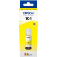 Картридж струйный Epson 106Y C13T00R440 желтый (1900стр.) (70мл) для Epson L7160/7180