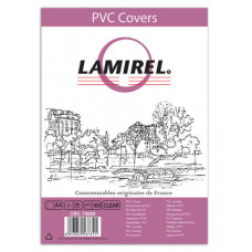 Обложки для переплёта Fellowes A4 прозрачный (100шт) Lamirel (LA-78680)