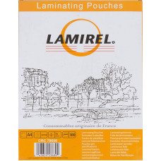 Пленка для ламинирования Fellowes 75мкм A4 (100шт) глянцевая 216x303мм Lamirel (LA-78656)