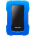 Жесткий диск A-Data USB 3.0 1Tb AHD330-1TU31-CBL HD330 DashDrive Durable 2.5" синий
