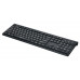 Клавиатура Оклик 480M черный/черный USB slim Multimedia