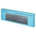 Клавиатура Оклик 480M черный/черный USB slim Multimedia