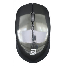 Мышь Оклик 565MW glossy черный оптическая (1600dpi) беспроводная USB для ноутбука (4but)