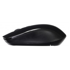 Мышь Оклик 565MW glossy черный оптическая (1600dpi) беспроводная USB для ноутбука (4but)