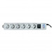 Сетевой фильтр Surge protector ZIS Pilot S 3m, 6 outlets (5+1), white