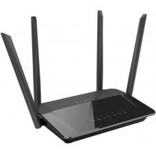 Роутер беспроводной D-Link DIR-842/RU (DIR-842/RU/R1) AC1200 10/100/1000BASE-TX черный