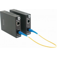 Медиаконвертер D-Link DMC-1910T/A9A WDM 1x1000Base-T 1x1000Base-LX SC ТХ:1550nm RX:1310nm SingleMode 15km