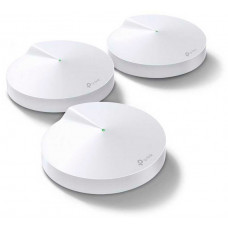 Бесшовный Mesh роутер TP-Link Deco M9 Plus (DECO M9 PLUS(3-PACK)) AC2200 10/100/1000BASE-TX (упак.:3шт)
