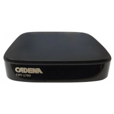 Ресивер DVB-T2 Cadena CDT-1793 черный