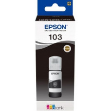 Картридж струйный Epson 103BK C13T00S14A черный (4500стр.) (65мл) для Epson L3100/3110/3150