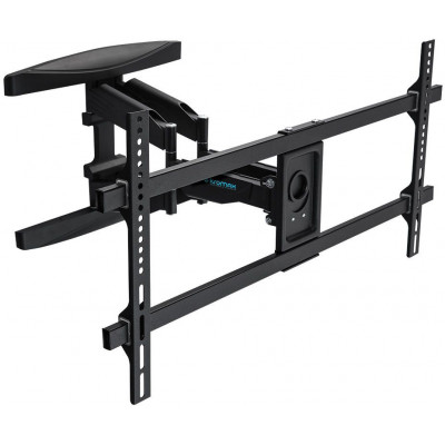 Кронштейн для телевизора Kromax ATLANTIS-65 черный 40"-90" макс.45кг настенный поворотно-выдвижной и наклонный