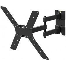 Кронштейн для телевизора Holder LCD-5566-B черный 32"-55" макс.45кг настенный поворотно-выдвижной и наклонный