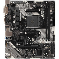 Материнская плата Asrock B450M-HDV R4.0 Soc-AM4 AMD B450 2xDDR4 mATX AC`97 8ch(7.1) GbLAN RAID+VGA+DVI+HDMI