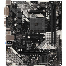 Материнская плата Asrock B450M-HDV R4.0 Soc-AM4 AMD B450 2xDDR4 mATX AC`97 8ch(7.1) GbLAN RAID+VGA+DVI+HDMI