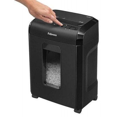 Шредер Fellowes PowerShred 10M (секр.P-5) перекрестный 10лист. 19лтр. скобы пл.карты