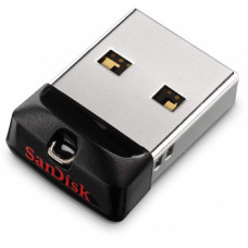 Флеш Диск Sandisk 16Gb Cruzer Fit SDCZ33-016G-G35 USB2.0 черный