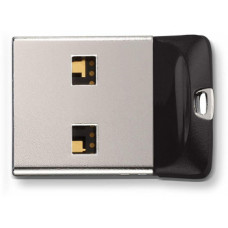 Флеш Диск Sandisk 16Gb Cruzer Fit SDCZ33-016G-G35 USB2.0 черный